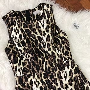 Karen Millen Leopard Print Dress {Size 6}